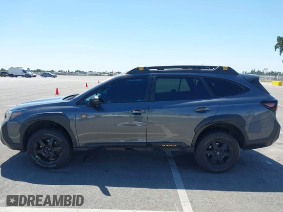2023 Subaru Outback Wilderness with VIN 4S4BTGUD9P3119756, listed as a IAAI auction lot 42206143 with 33,502 mi miles and . Bid and sale history available at DreamBid. Image 14.