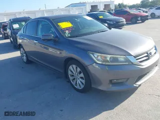 2014 Honda Accord Sedan EX-L with VIN 1HGCR2F87EA066902, listed as a IAAI auction lot 41949342 with 155,709 mi miles. Bid and sale history available at carsss.com. Image 1.