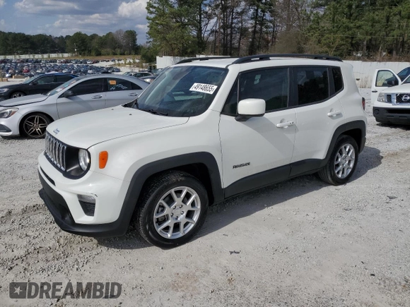 2019 Jeep Renegade Limited with VIN ZACNJAB16KPJ93294, listed as a Copart auction lot 49148655 with 106,473 mi miles and Clean Title. Bid and sale history available at DreamBid. Image 1.