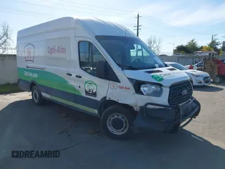 2019 Ford Transit Cargo with VIN 1FTBW3XM2KKB40981, listed as a IAAI auction lot 41558356 with 154,624 mi miles and . Bid and sale history available at DreamBid. Image 1.
