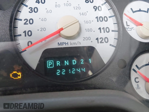 2008 Dodge 1500 SLT with VIN 1D7HU18288S599075, listed as a IAAI auction lot 41782914 with 221,244 mi miles. Bid and sale history available at carsss.com. Image 15.