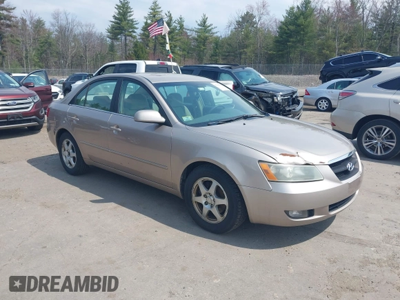 2006 Hyundai Sonata GLS with VIN 5NPEU46FX6H004226, listed as a IAAI auction lot 42125588 with 131,710 mi miles and . Bid and sale history available at DreamBid. Image 1.