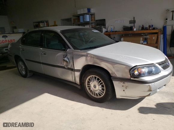 2000 Chevrolet Impala with VIN 2G1WF55EXY9267652, listed as a Copart auction lot 47067825 with 210,166 mi miles and Salvage Title. Bid and sale history available at carsss.com. Image 4.