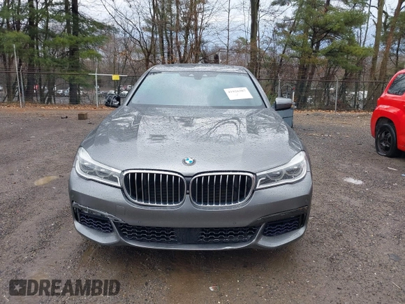 2016 BMW 7 Series 750i xDrive with VIN WBA7F2C53GG417997, listed as a IAAI auction lot 41926307 with 92,734 mi miles. Bid and sale history available at carsss.com. Image 12.