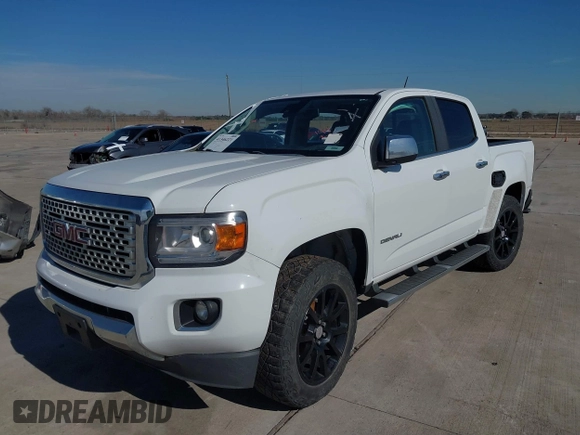2018 GMC Canyon 4WD Denali with VIN 1GTG6EEN3J1262282, listed as a IAAI auction lot 41346221 with 104,348 mi miles. Bid and sale history available at carsss.com. Image 16.