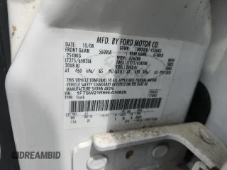 2009 Ford F-250 XL с VIN 1FTSW21R59EA10829, выставлен на аукционе Copart как лот 63988785 с пробегом 120 558 миль миль и Чистый • Clean title. История ставок и продаж доступна на DreamBid. Изображение 12.
