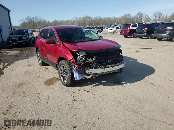 2022 Honda CR-V EX-L with VIN 2HKRW2H82NH610567, listed as a Copart auction lot 54139655 with 30,208 mi miles and Salvage Title. Bid and sale history available at carsss.com. Image 15.