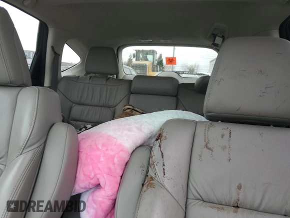 2013 Honda CR-V EX-L with VIN 2HKRM4H77DH655799, listed as a Copart auction lot 48250205 with Not Provided miles and Salvage Title. Bid and sale history available at carsss.com. Image 10.