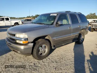 2001 Chevrolet Tahoe LT with VIN 1GNEK13T11J127970, listed as a Copart auction lot 60962374 with 158,158 mi miles and Salvage Title. Bid and sale history available at carsss.com. Image 1.
