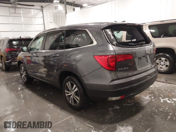 2017 Honda Pilot EX-L z VIN 5FNYF6H58HB105029, wystawiony jako IAAI lot #42179949 z przebiegiem 143 170 mil mil oraz . Historia ofert i sprzedaży dostępna na DreamBid. Obrazek 3.