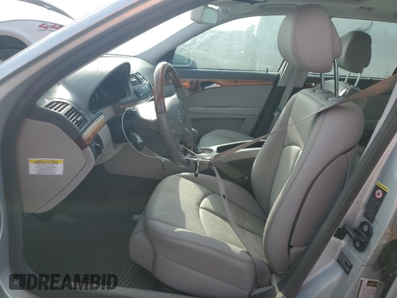 2009 Mercedes-Benz E 350 with VIN WDBUH87XX9B400160, listed as a Copart auction lot 74282254 with Not Provided miles and Salvage Title. Bid and sale history available at DreamBid. Image 7.