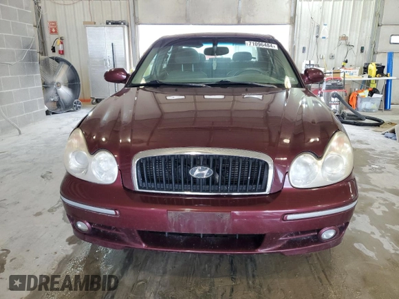 2005 Hyundai Sonata GLS with VIN KMHWF35H45A130532, listed as a Copart auction lot 71096484 with 0 mi miles and Salvage Title. Bid and sale history available at carsss.com. Image 5.