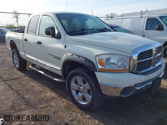 2006 Dodge 1500 ST with VIN 1D7HU18N66J192871, listed as a IAAI auction lot 42100122 with 153,801 mi miles. Bid and sale history available at carsss.com. Image 1.
