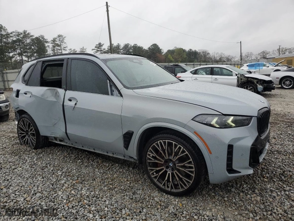 2024 BMW X5 xDrive40i with VIN 5UX23EU03R9V82643, listed as a Copart auction lot 50187785 with 5,918 mi miles and Salvage Title. Bid and sale history available at carsss.com. Image 4.