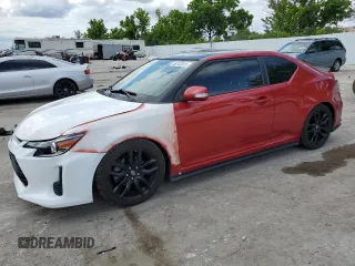 2016 Scion tC z VIN JTKJF5C79GJ025565, wystawiony jako Copart lot #58747815 z przebiegiem 89 174 mil mil oraz Szkody całkowita. Historia ofert i sprzedaży dostępna na DreamBid. Obrazek 1.