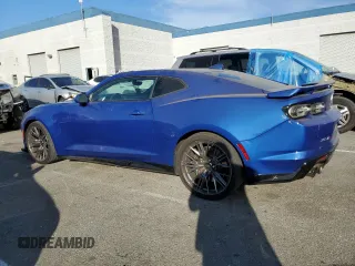 2022 Chevrolet Camaro ZL1 with VIN 1G1FJ1R68N0104269, listed as a Copart auction lot 75497734 with 14,083 mi miles and Salvage Title. Bid and sale history available at carsss.com. Image 2.