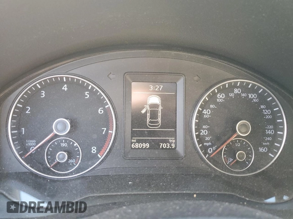 2015 Volkswagen Eos Komfort with VIN WVWBW8AH2FV000829, listed as a Copart auction lot 43082344 with 68,099 mi miles and Salvage Title. Bid and sale history available at DreamBid. Image 9.