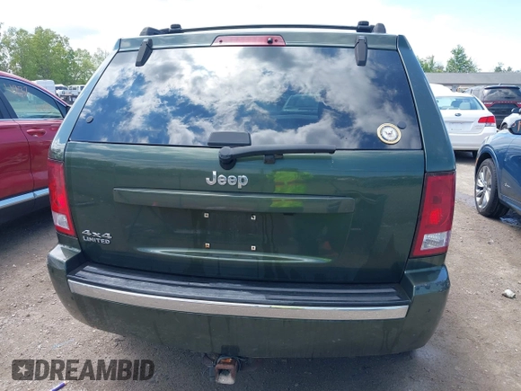 2007 Jeep Grand Cherokee Limited with VIN 1J8HR58N87C525220, listed as a IAAI auction lot 42361815 with 184,383 mi miles and . Bid and sale history available at DreamBid. Image 16.
