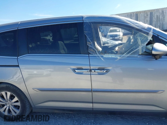 2016 Honda Odyssey EX-L with VIN 5FNRL5H67GB023727, listed as a IAAI auction lot 41673026 with Not Provided miles. Bid and sale history available at carsss.com. Image 12.