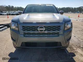 2025 Nissan Frontier SV with VIN 1N6ED1EJ8SN611463, listed as a Copart auction lot 45573665 with 133 mi miles and Salvage Title. Bid and sale history available at carsss.com. Image 5.