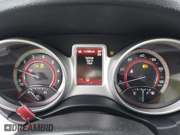 2018 Dodge Journey GT with VIN 3C4PDDEGXJT523367, listed as a IAAI auction lot 41569348 with 111,588 mi miles and . Bid and sale history available at DreamBid. Image 7.