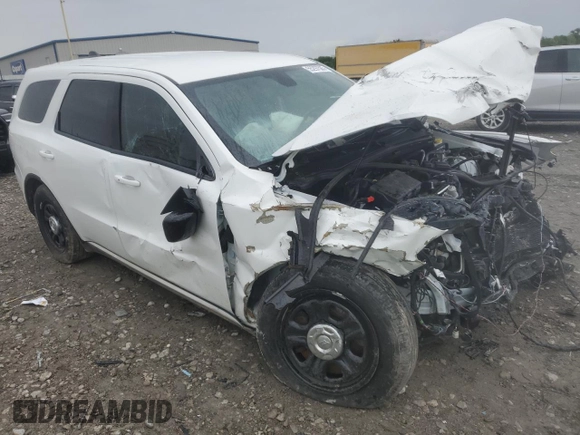 2023 Dodge Durango Pursuit with VIN 1C4RDJFG1PC689920, listed as a Copart auction lot 55297565 with Not provided miles and Salvage title. Bid and sale history available at DreamBid. Image 4.