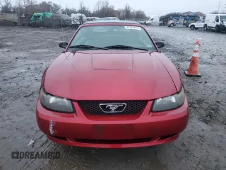 2004 Ford Mustang Deluxe with VIN 1FAFP44404F102515, listed as a Copart auction lot 82361014 with 65,383 mi miles and Salvage Title. Bid and sale history available at carsss.com. Image 5.