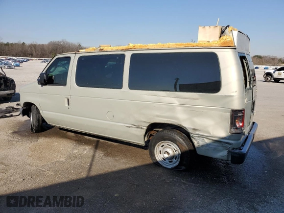2006 Ford Econoline Passenger XL with VIN 1FMRE11W96HB04509, listed as a Copart auction lot 47960365 with 164,737 mi miles and Salvage Title. Bid and sale history available at DreamBid. Image 2.