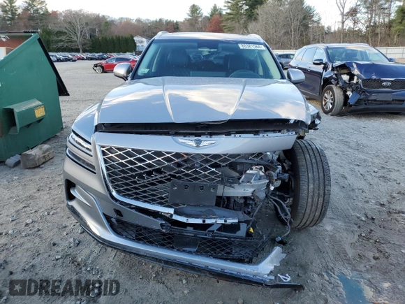 2024 Genesis GV80 z VIN KMUHCESC4RU180889, wystawiony jako Copart lot #80381564 z przebiegiem 18 919 mil mil oraz Szkoda całkowita • Salvage title. Historia ofert i sprzedaży dostępna na DreamBid. Obrazek 5.