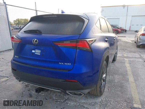 2020 Lexus NX 300 F Sport z VIN JTJJARBZXL2167263, wystawiony jako IAAI lot #41791058 z przebiegiem Nie podano mil oraz . Historia ofert i sprzedaży dostępna na DreamBid. Obrazek 4.