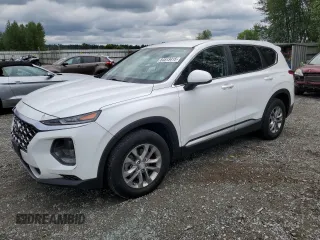 2019 Hyundai Santa Fe SE with VIN 5NMS2CAD6KH112679, listed as a Copart auction lot 64513415 with 63,938 mi miles and Salvage title. Bid and sale history available at DreamBid. Image 1.