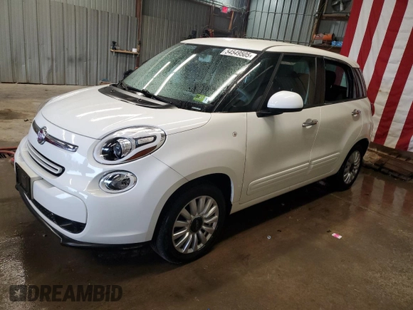 2014 FIAT 500L Easy с VIN ZFBCFABH1EZ025922, выставлен на аукционе Copart как лот 54549505 с пробегом 54 331 миль миль и Списание • Salvage title. История ставок и продаж доступна на DreamBid. Изображение 1.