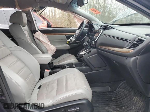2017 Honda CR-V EX-L with VIN 2HKRW2H88HH668672, listed as a Copart auction lot 46525765 with Not Provided miles and Salvage Title. Bid and sale history available at DreamBid. Image 7.