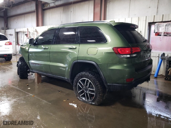 2019 Jeep Grand Cherokee Trailhawk with VIN 1C4RJFLG1KC695400, listed as a Copart auction lot 78609804 with 75,564 mi miles and Salvage Title. Bid and sale history available at carsss.com. Image 2.