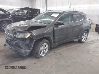 2019 Jeep Compass Altitude with VIN 3C4NJDBBXKT665843, listed as a IAAI auction lot 41561291 with 82,912 mi miles and . Bid and sale history available at DreamBid. Image 16.