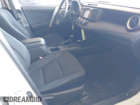 2016 Toyota RAV4 LE with VIN 2T3ZFREV1GW236564, listed as a IAAI auction lot 41823339 with 160,505 mi miles. Bid and sale history available at carsss.com. Image 5.