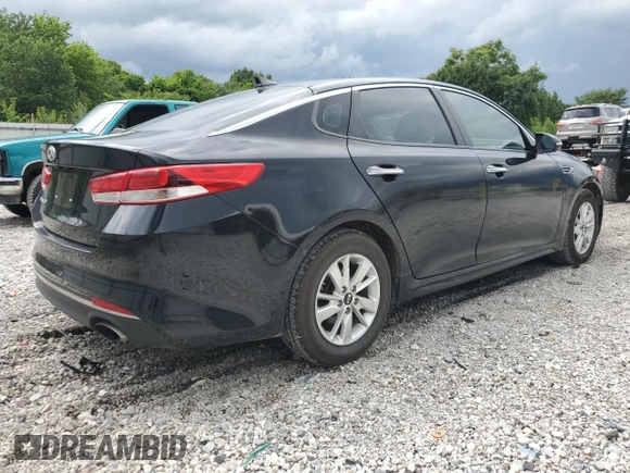 2016 Kia Optima LX with VIN 5XXGT4L35GG111655, listed as a Copart auction lot 64983285 with 79,981 mi miles and Clean title. Bid and sale history available at DreamBid. Image 3.