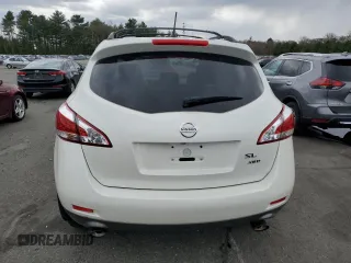 2012 Nissan Murano SV with VIN JN8AZ1MW0CW219609, listed as a Copart auction lot 50136455 with 98,878 mi miles and Salvage Title. Bid and sale history available at carsss.com. Image 6.