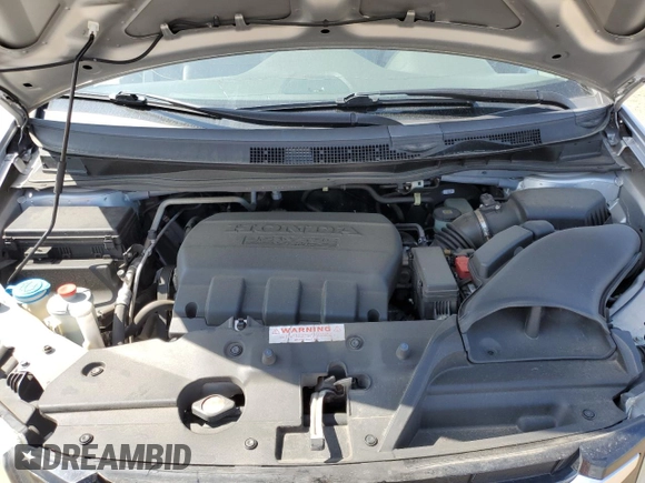 2014 Honda Odyssey Touring with VIN 5FNRL5H91EB502555, listed as a Copart auction lot 61872285 with 203,448 mi miles and Salvage title. Bid and sale history available at DreamBid. Image 12.