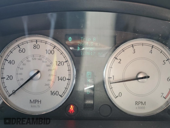 2005 Chrysler 300 with VIN 2C3AA63H35H504149, listed as a Copart auction lot 46455655 with 128,617 mi miles and Salvage Title. Bid and sale history available at carsss.com. Image 9.