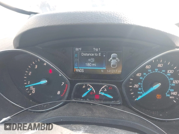 2016 Ford Escape S with VIN 1FMCU0F73GUB88629, listed as a IAAI auction lot 42875770 with 141,277 mi miles and . Bid and sale history available at DreamBid. Image 7.