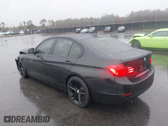2015 BMW 3 Series 328i with VIN WBA3A5G54FNS88834, listed as a IAAI auction lot 41712756 with 51,599 mi miles. Bid and sale history available at carsss.com. Image 3.