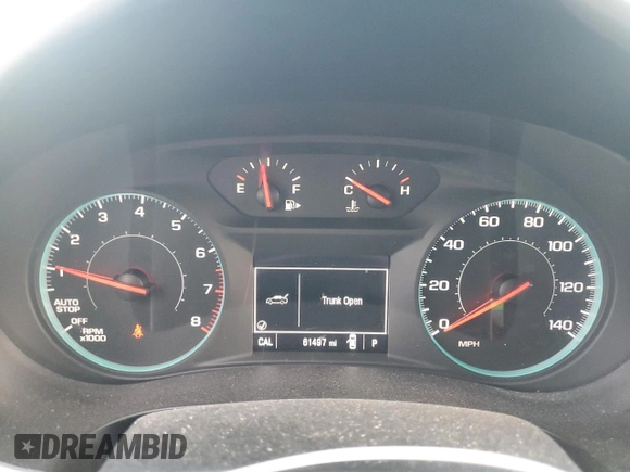 2022 Chevrolet Malibu LS with VIN 1G1ZB5ST0NF197951, listed as a Copart auction lot 51673225 with 61,497 mi miles and Non Repairable. Bid and sale history available at DreamBid. Image 9.