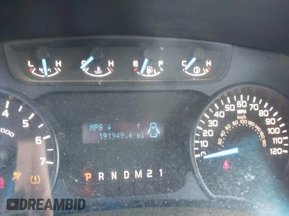 2012 Ford F-150 XL with VIN 1FTFX1EF6CFB15809, listed as a IAAI auction lot 41916615 with 191,949 mi miles. Bid and sale history available at carsss.com. Image 15.