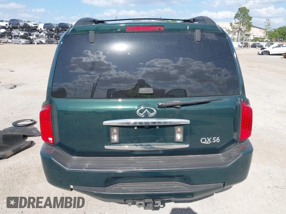 2008 Infiniti QX56 with VIN 5N3AA08D98N908053, listed as a IAAI auction lot 41915120 with 195,652 mi miles. Bid and sale history available at carsss.com. Image 16.