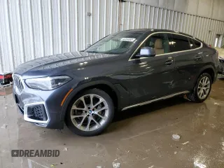 2021 BMW X6 xDrive40i z VIN 5UXCY6C07M9G36292, wystawiony jako Copart lot #44364665 z przebiegiem 86 359 mil mil oraz Szkody całkowita. Historia ofert i sprzedaży dostępna na DreamBid. Obrazek 1.