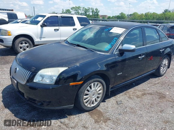 2008 Mercury Sable with VIN 1MEHM40W18G625706, listed as a IAAI auction lot 42115549 with 176,557 mi miles. Bid and sale history available at carsss.com. Image 6.
