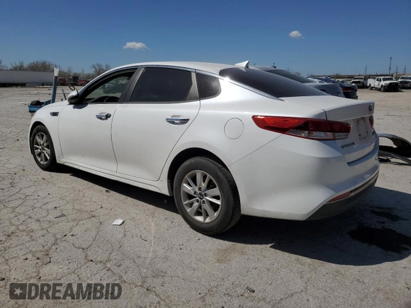 2016 Kia Optima LX with VIN KNAGT4L35G5093529, listed as a Copart auction lot 52529405 with 128,194 mi miles and Salvage Title. Bid and sale history available at carsss.com. Image 2.