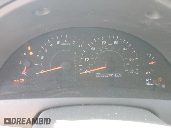 2009 Toyota Camry with VIN 4T4BE46K49R078363, listed as a Copart auction lot 56645695 with 204,913 mi miles and Clean Title. Bid and sale history available at DreamBid. Image 9.