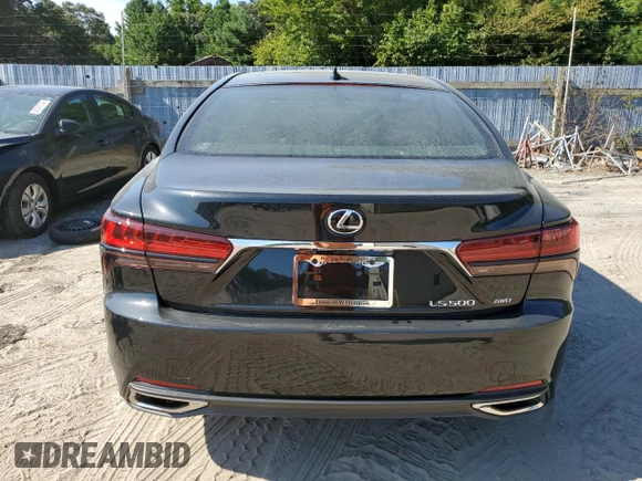 2023 Lexus LS with VIN JTHG5LGF6P5011771, listed as a Copart auction lot 68246974 with 564 mi miles and Salvage title. Bid and sale history available at DreamBid. Image 6.